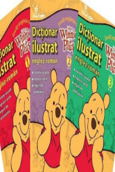 Dictionar ilustrat englez-roman set 3 volume Invat engleza cu Winnie de plus