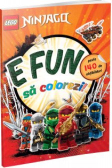 E fun sa colorezi - Ninjago