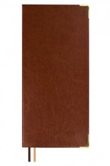 Ежедневник недатированный ESCALADA  ДУМАЙ КАК МИЛЛИАРДЕР САРИФ КОРИЧНЕВ