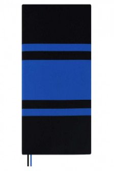 Ежедневник недатированный ESCALADA.СОФТ-ТАЧ ЧЁРНЫЙ/СИНИЙ