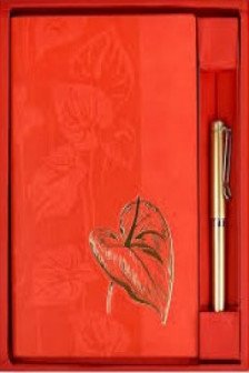 Ежедневник недатированный + ручка шариковая (набор подарочный)  ESCALADA