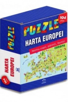 Harta Europei - Puzzle