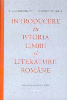 Introducere in istoria limbii si literaturii romane.