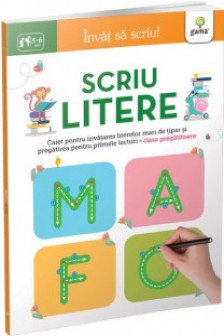 Invat sa scriu! Scriu litere 5-6 ani