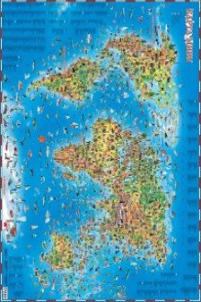 Карта мира для детей