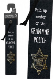 Literary Bookmarks: Grammar Police