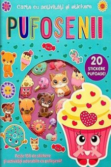 Pufosenii Carte cu activitati si stickere