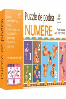 Puzzle de podea - Numere