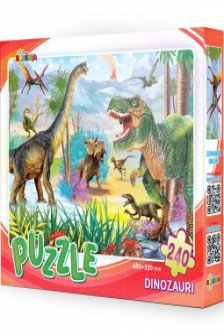 Puzzle. Dinozauri 240
