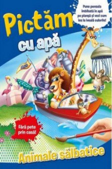 PICTAM CU APA. Animale salbatice