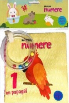 Primele numere - carte material textil