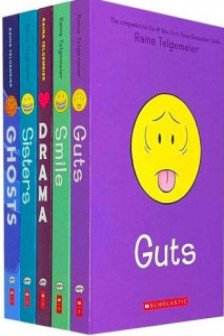 Raina Telgemeier Collection 5 Books Set
