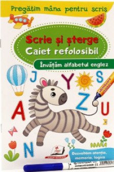 Scrie si sterge Invatam alfabetul englez