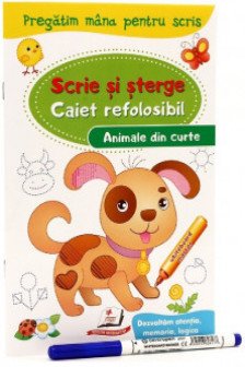 Scrie si sterge Animale din curte