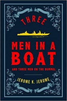 Three men in a boat.