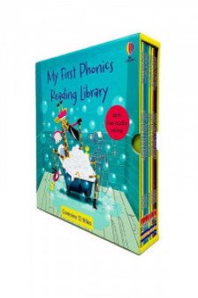 Usborne My First Phonics Reading Library 12 Books Collection Box Set