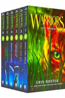 Warrior Cats Series 1 The Prophecies Begin - 6 Books Collection Set  NEW COVER