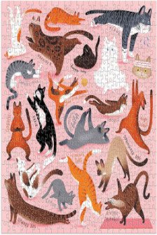 Yoga for Cats 500 Piece Puzzle