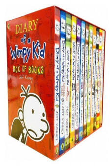 12 X Diary of a Wimpy Kid  - 12 Books Collection Set