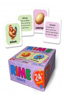 24 jetoane. Rime potrivite