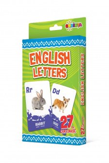 27 de cartonase. English letters