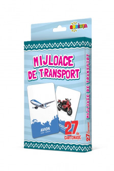 27 de cartonase. Mijloace de transport