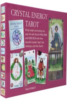 Taro Reading Crystal Energy Book Cards Taro - Includes 78 Cards And A 64 Page Book