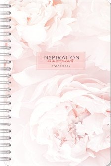 Телефонная книга А5 80л.Цветы. For inspiration