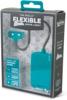 The Really Flexible Book Light: Turquoise