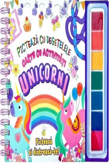 Unicorni - picteaza cu degetele
