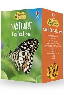 Usborne Beginners Nature 10 Books Box Set Reptiles Trees HARDCOVER