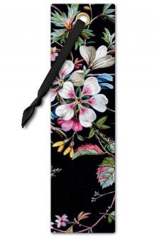 V&A Bookmarks: Black Floral