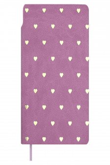 Записная книжка ESCALADA.ЗАМША РОЗОВЫЙ