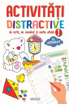 Activitati distractive de scris de numarat 1