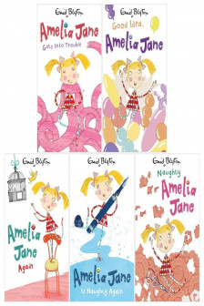 Amelia Jane By Enid Blyton - 5 Books Set