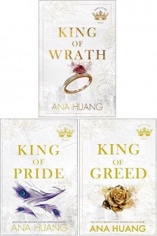 Ana Huang Kings of Sin Series 3 Books Collection Set (King of Wrath King of Pride King of Greed)