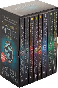 Andrzej Sapkowski Witcher Series Collection 8 Books Set Season of Storms Inc The Last Wish -Netflix