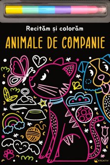 Animale de companie - Recitam si coloram