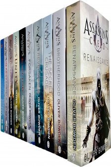 Assassins Creed Official 10 Books Collection Set By Oliver Bowden