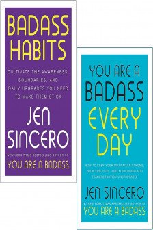 Badass Habits & You Are a Badass Every Day By Jen Sincero 2 Books Collection Set