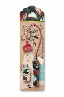 Book Lover's Reading Light Dark Floral