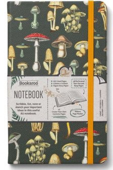 Bookaroo A5 Journal: Botanical Mushroom