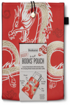 Bookaroo Books & Stuff Pouch Warrior Dragon