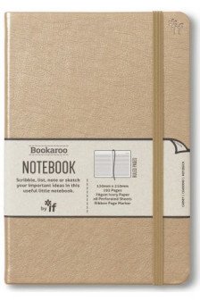 Bookaroo Notebook A5 Journal Gold