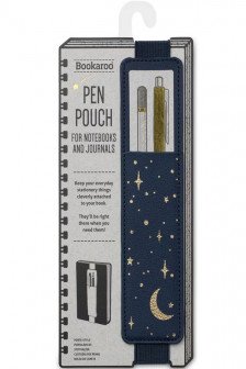 Bookaroo Pen Pouch Moon & Stars