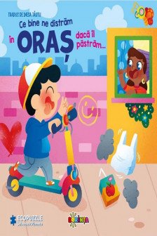 Carte cu ecopuzzle. Ce bine ne distram in oras daca il pastram...