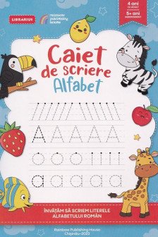 Carte de colorat Alfabet