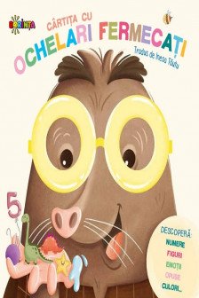 Carte interactiva cu ochelari fermecati. Cartita