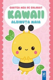 Cartea mea de colorat .Kawali. Albinuta Maia