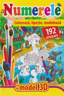 Coloreaza lipeste-Numerele